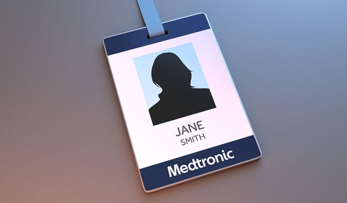 7Media production automatisee badge securite Medtronic